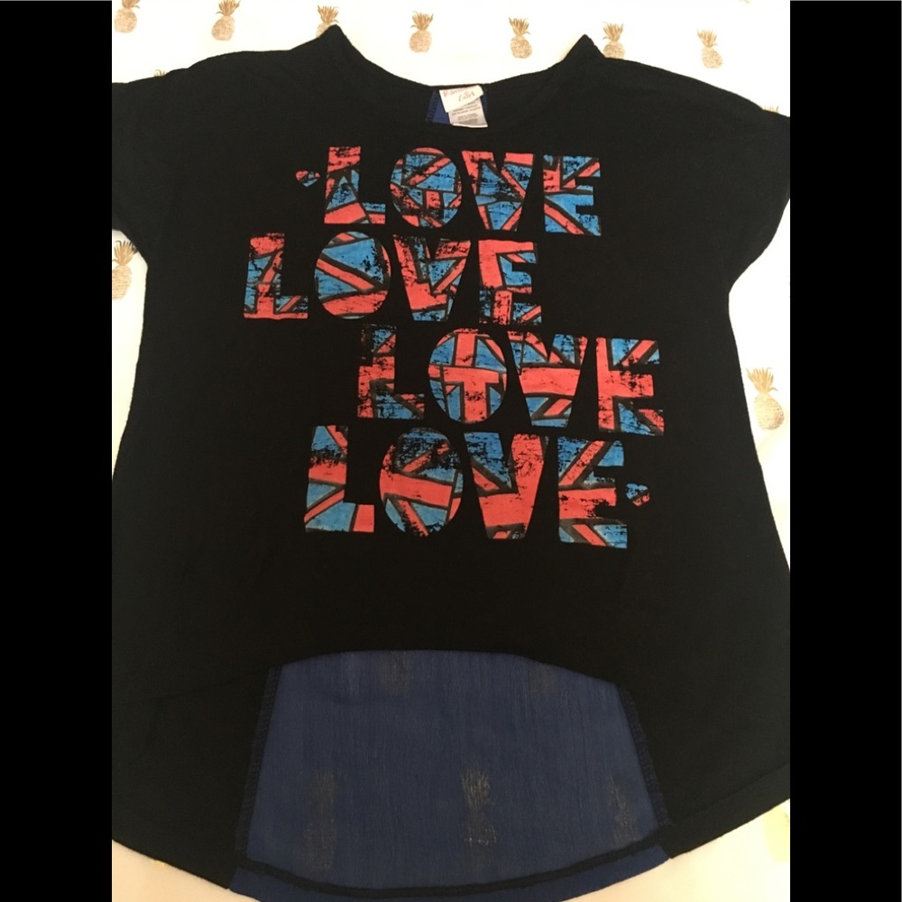 Girls Top Large ( 10/12)